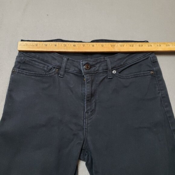 Levis Premium 711 Skinnyblackwomens Jeans Size 29 - Picture 8 of 10